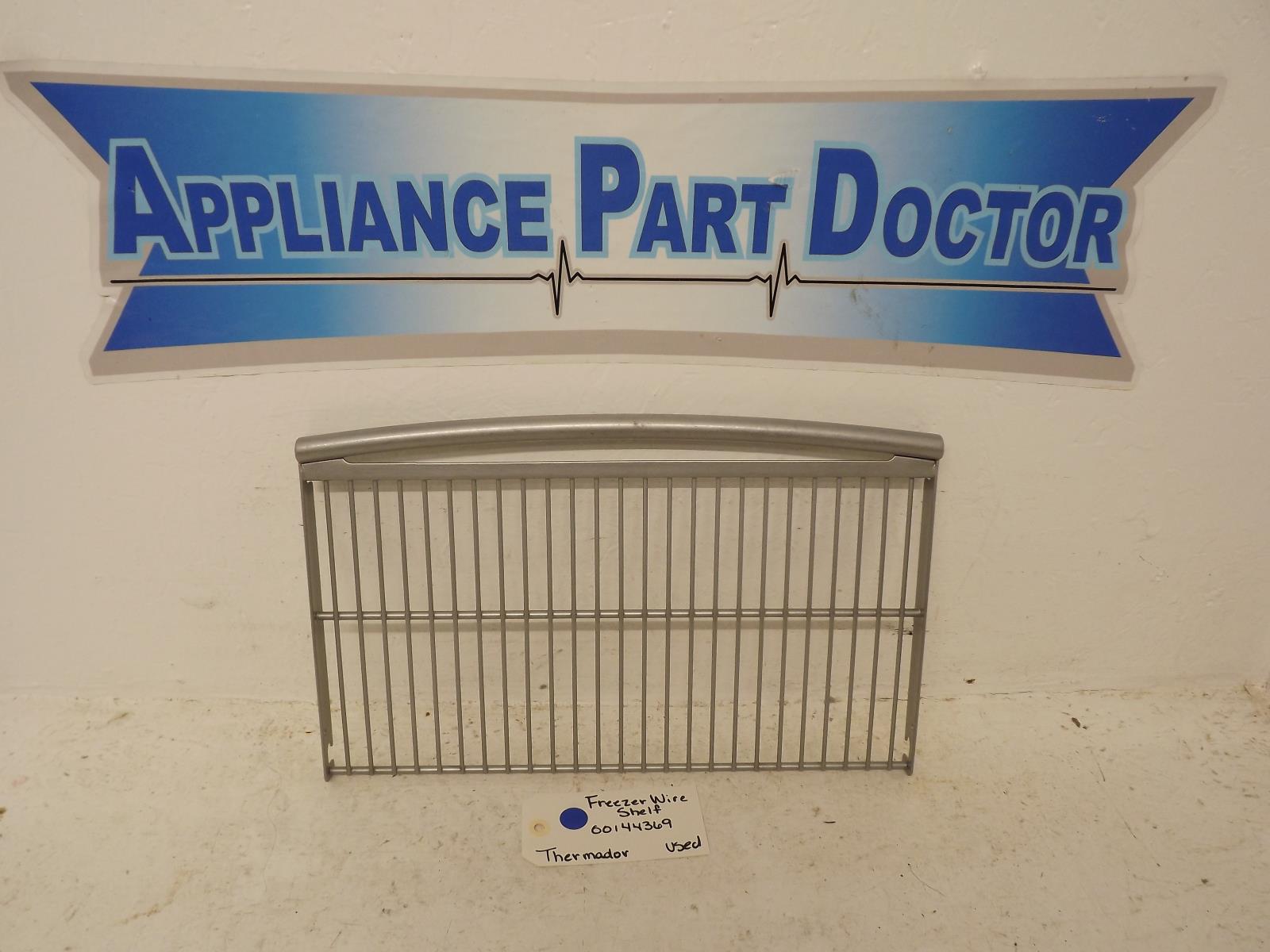 Thermador Refrigerator 00144369 Freezer Wire Shelf Used Thermador Refrigerator 00144369 Freezer Wire Shelf Used